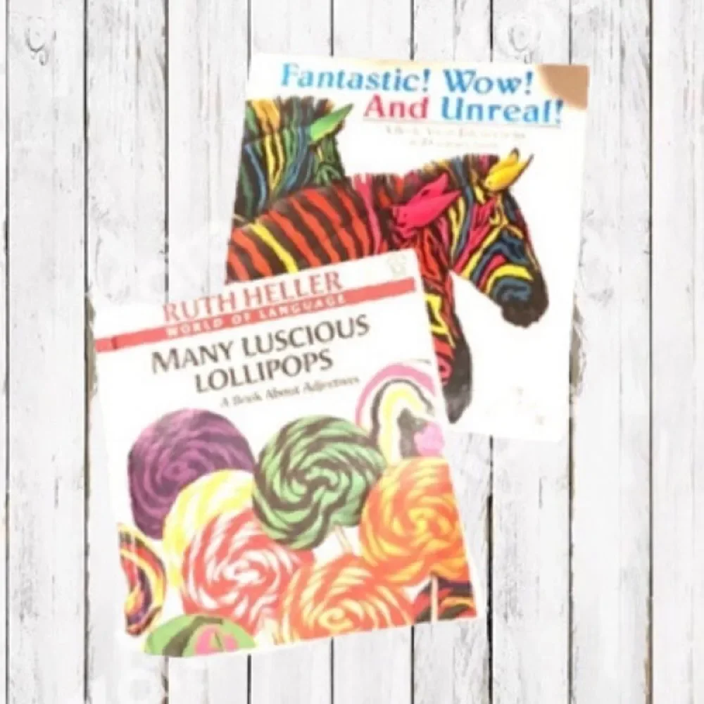 Childrens Books by Ruth Heller-Fantastic Wow and Unreal-Many Luscious Lollipops
